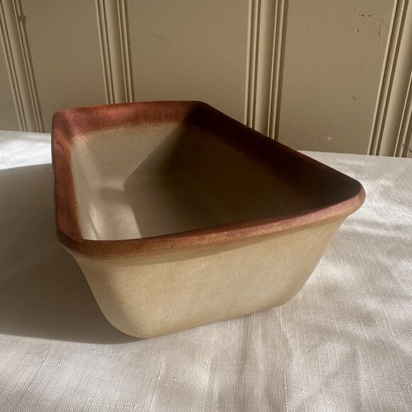 Pampered Chef Family Heritage Stoneware Loaf Pan - Picture 1 of 4